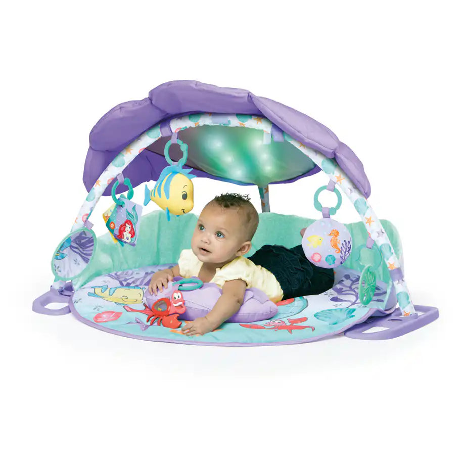 Bright Starts The Little Mermaid Twinkle Trove Lights & Music Activity Gym