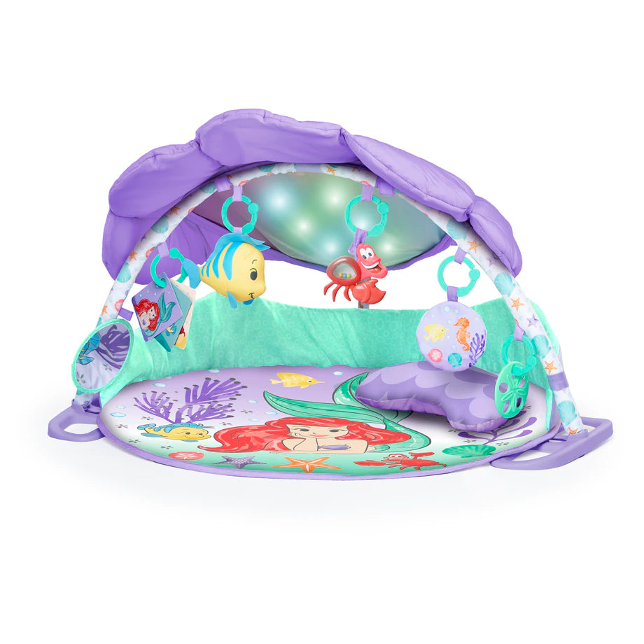 Bright Starts The Little Mermaid Twinkle Trove Lights & Music Activity Gym