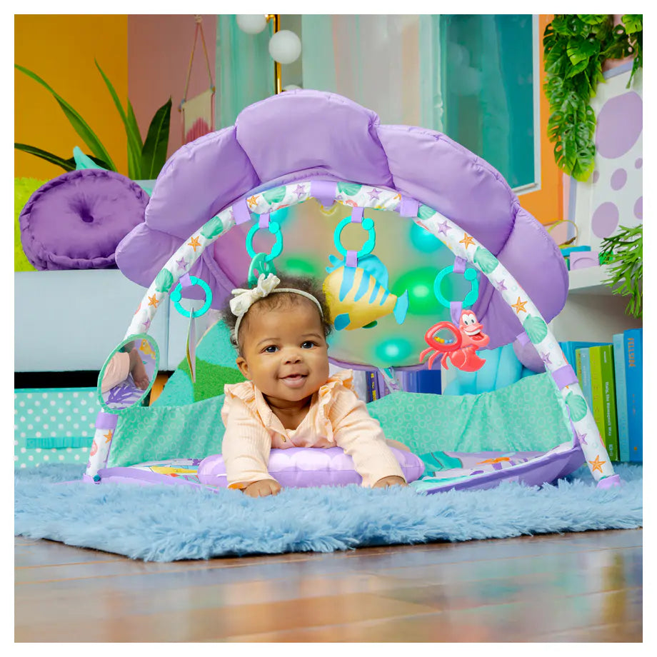 Bright Starts The Little Mermaid Twinkle Trove Lights & Music Activity Gym