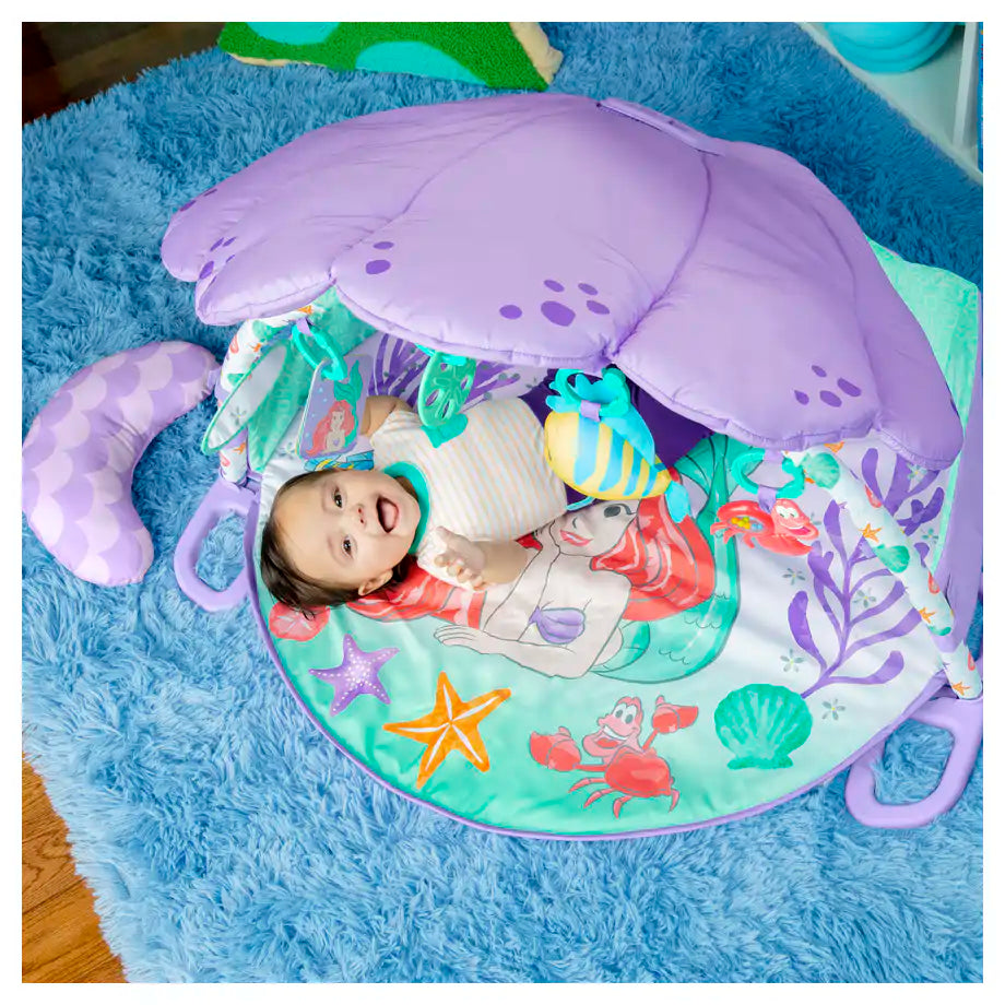 Bright Starts The Little Mermaid Twinkle Trove Lights & Music Activity Gym
