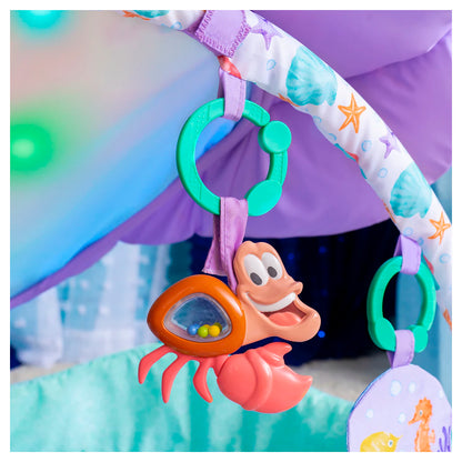Bright Starts The Little Mermaid Twinkle Trove Lights & Music Activity Gym