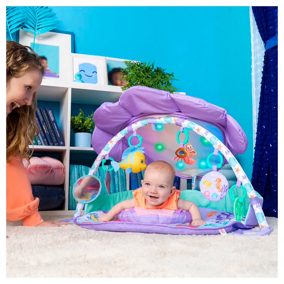 Bright Starts The Little Mermaid Twinkle Trove Lights & Music Activity Gym