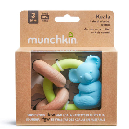 Munchkin Koala Natural Wooden Teether