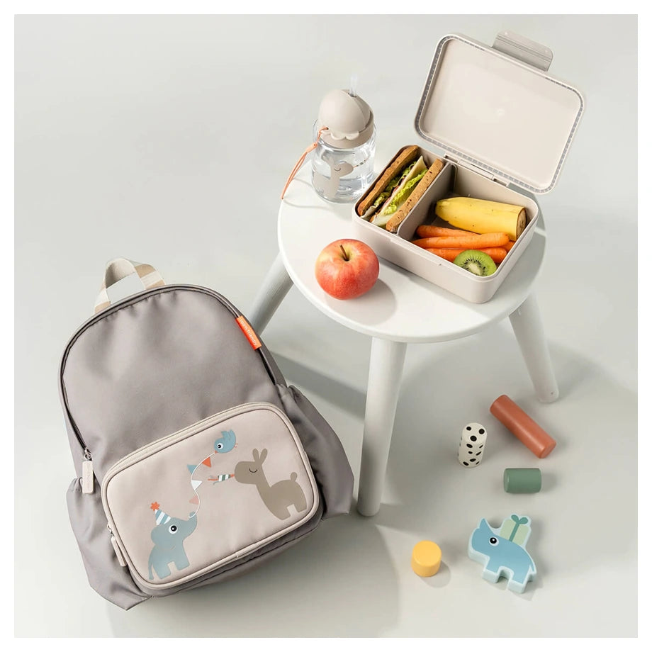 Done By Deer Lunch Box with Divider Celebration Sand (Sand)