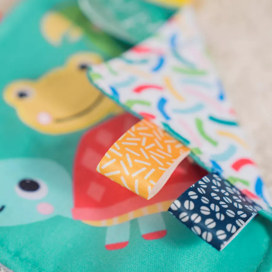 بطانية مهدئة Fuzzy Feelies من Bright Starts بطانية مهدئة Fuzzy Feelies من Bright Starts
