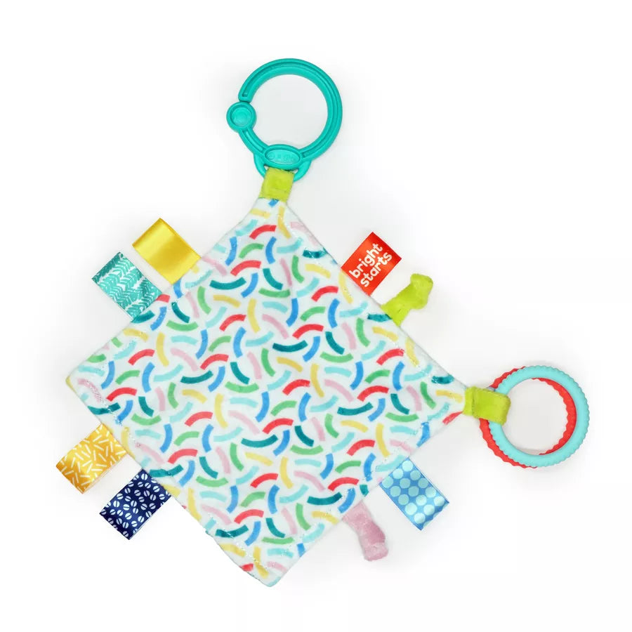 بطانية مهدئة Fuzzy Feelies من Bright Starts بطانية مهدئة Fuzzy Feelies من Bright Starts
