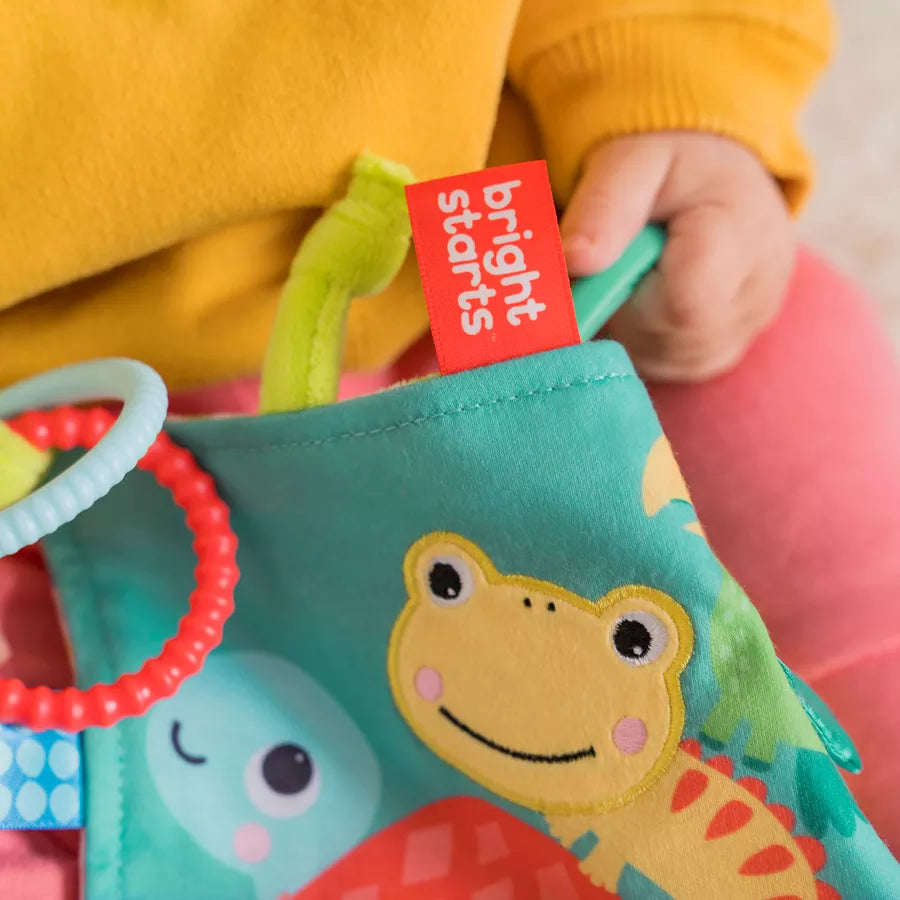 بطانية مهدئة Fuzzy Feelies من Bright Starts بطانية مهدئة Fuzzy Feelies من Bright Starts
