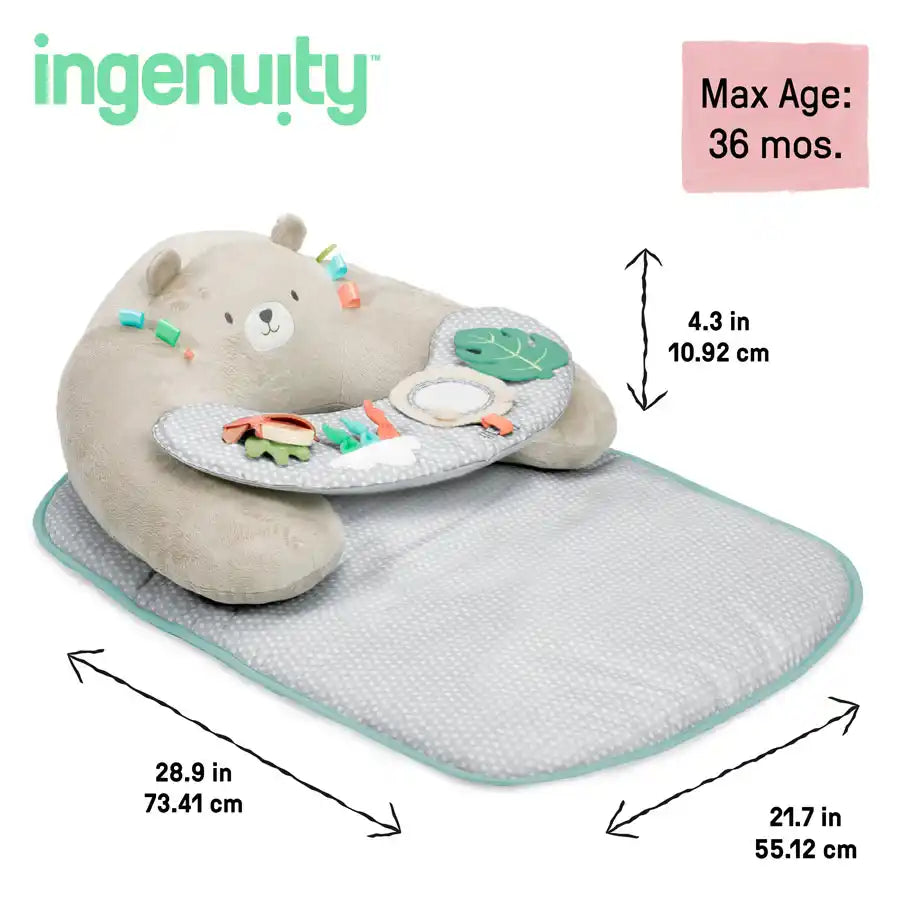 سجادة الجلوس والنشاط 4 في 1 من Ingenuity Cozy Prop سجادة الجلوس والنشاط 4 في 1 من Ingenuity Cozy Prop
