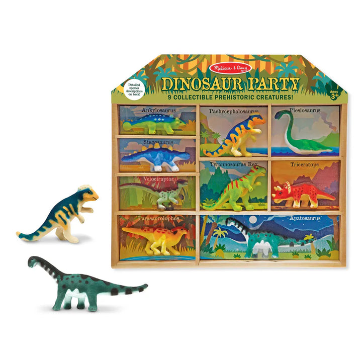 Melissa and Doug Dinosaur Party Play Set