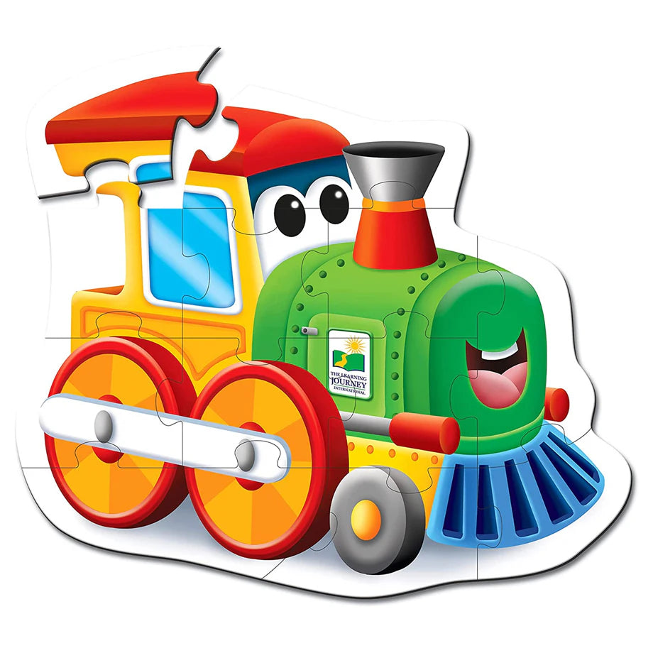 The Learning Journey My First Big Vehicle Floor Puzzle - Train