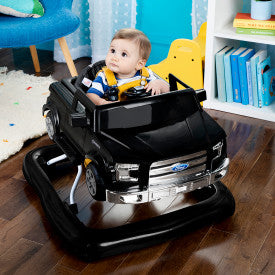 Bright Starts - Ways to Play Walker - Ford F-150, Agate Black, 4-in-1 Walker