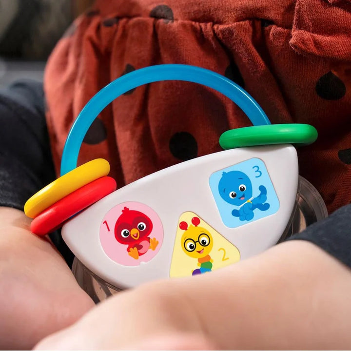 Baby Einstein Tiny Tambourine Musical Toy Rattle