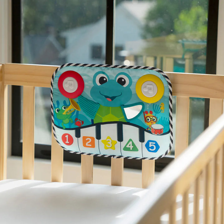 Baby Einstein Neptune’s Kick & Explore Musical Kick Pad and Crib Toy