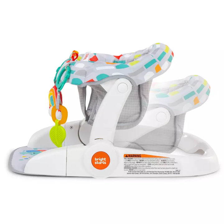 Bright Starts Giggle Station 2 in 1 Sit Up Floor Seat Playful Paradise