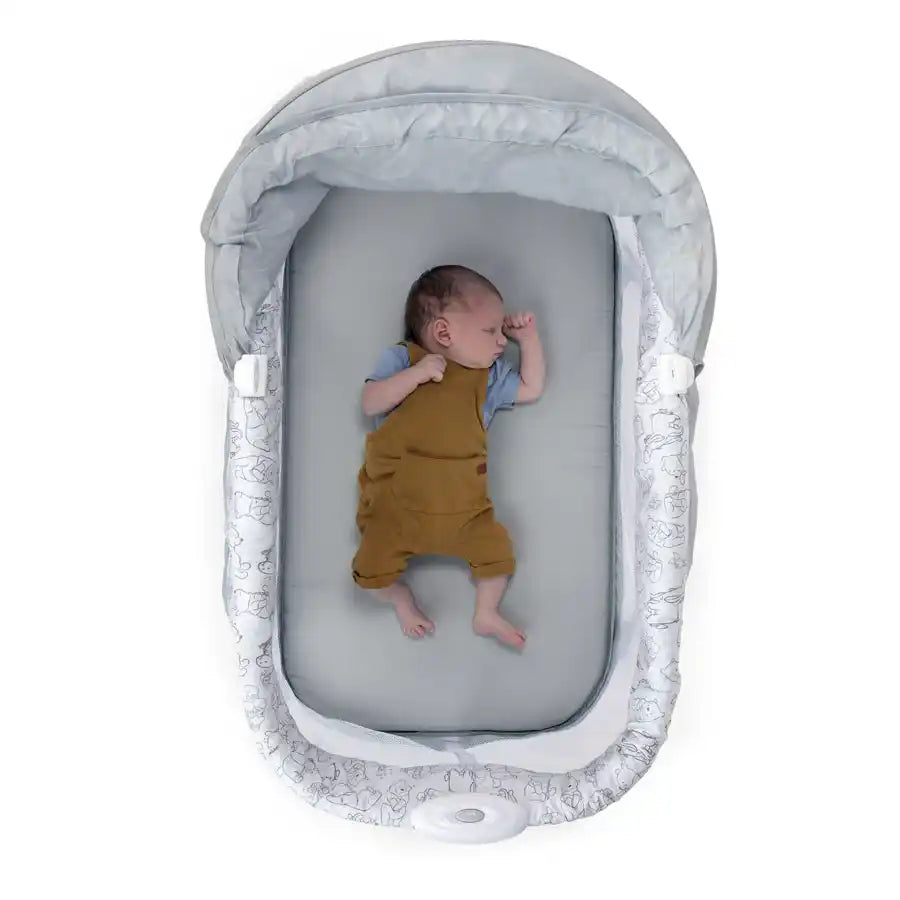 Bright Starts Winnie The Pooh Slumber Party Soothing Bassinet
