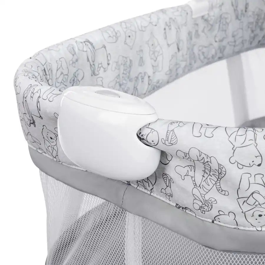 Bright Starts Winnie The Pooh Slumber Party Soothing Bassinet