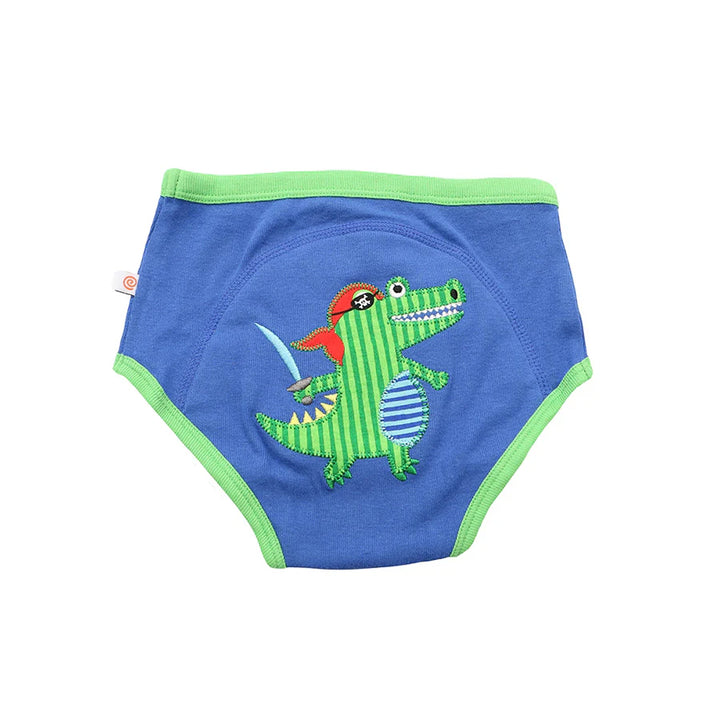 Zoocchini 3 Piece Organic Potty Training Pants Set 3T/4T Boys ( Pirate Pals)
