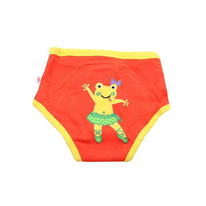 Zoocchini 3 Piece Organic Potty Training Pants Set 2T/3T Girls (Ballerina Gals)