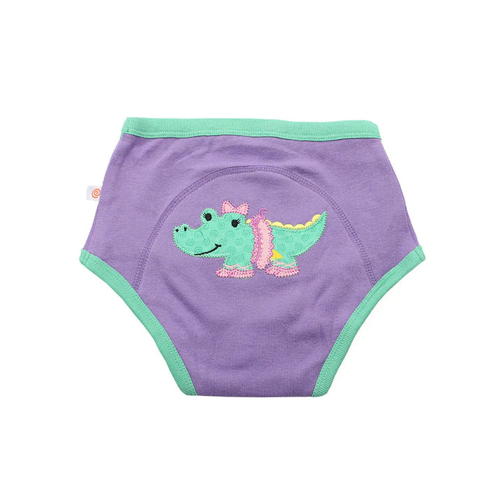 Zoocchini 3 Piece Organic Potty Training Pants Set 2T/3T Girls (Ballerina Gals)