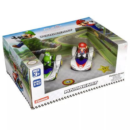 Carrera Pull N Speed Mario Kart P-Wing Twinpack