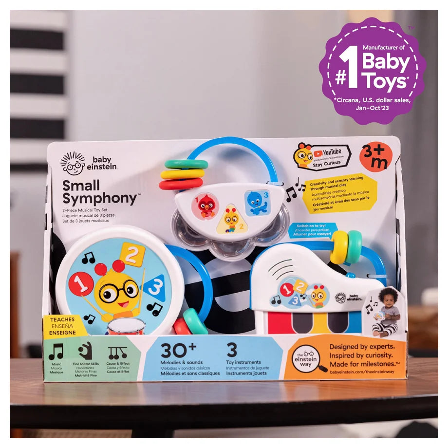 Baby Einstein Small Symphony 3-Piece Musical Toy Set