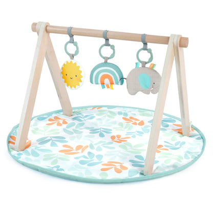 Ingenuity  Sun Valley Wooden Toy Arch & Play Mat