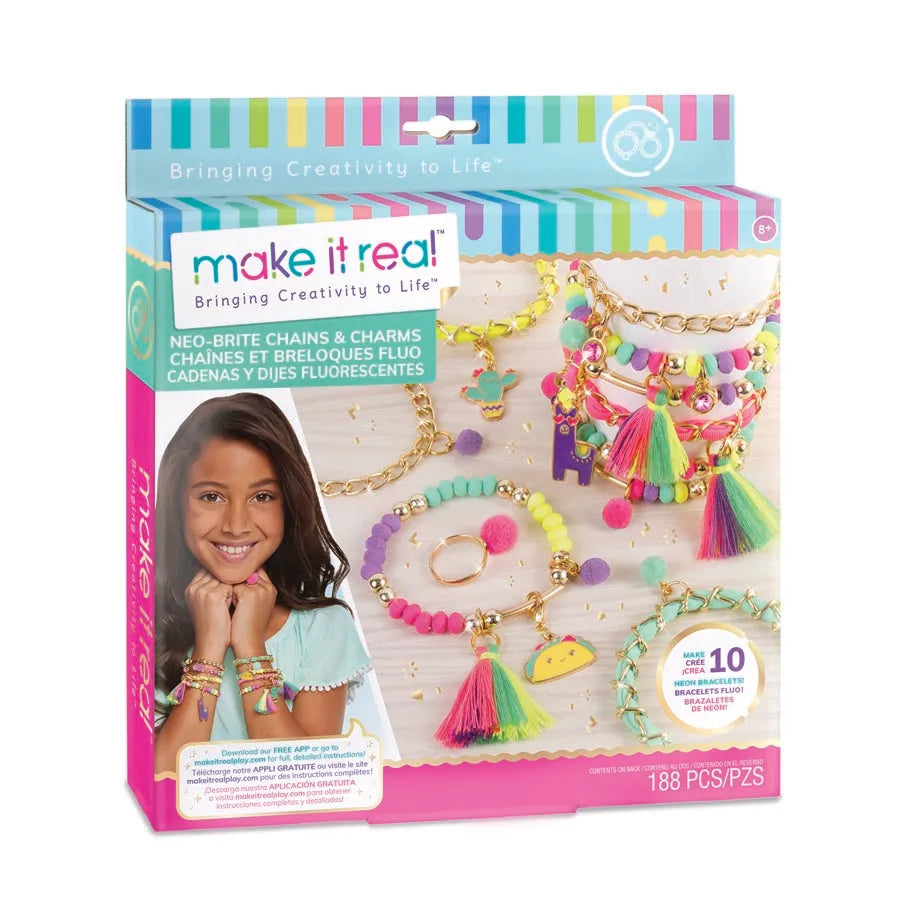 سلاسل وتعليقات Neo-Brite من Make It Real سلاسل وتعليقات Neo-Brite من Make It Real