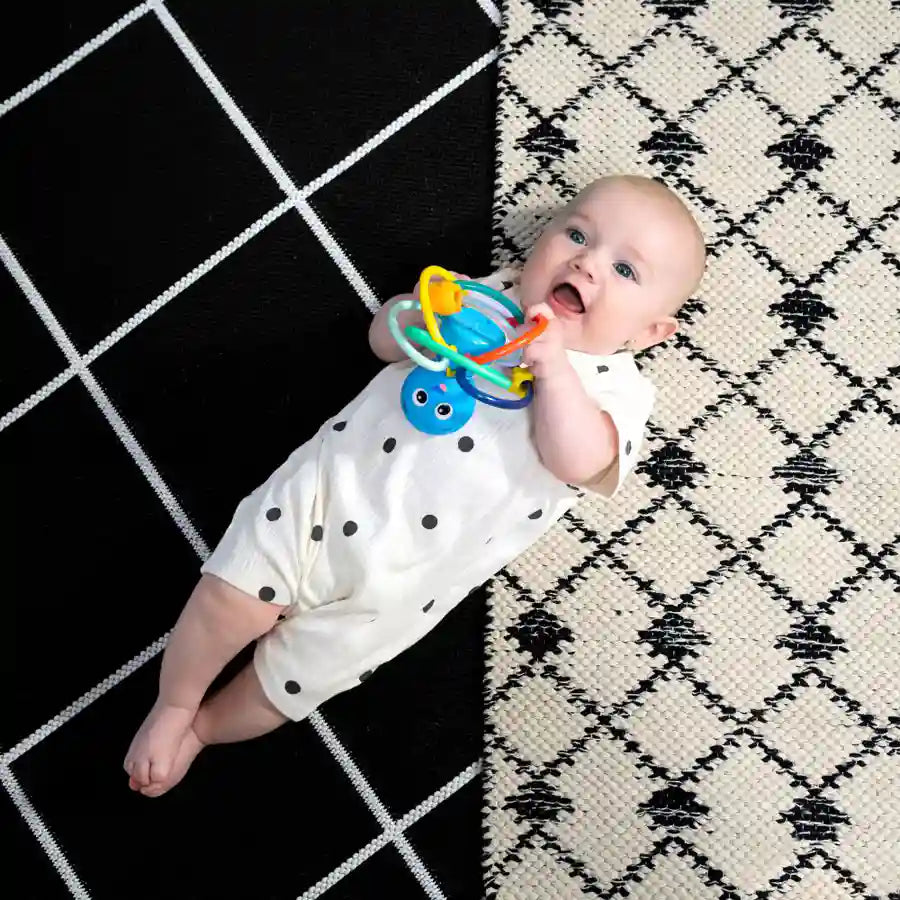 لعبة التسنين والخشخشة Shake & Soothe من Baby Einstein Opus لعبة التسنين والخشخشة Shake & Soothe من Baby Einstein Opus