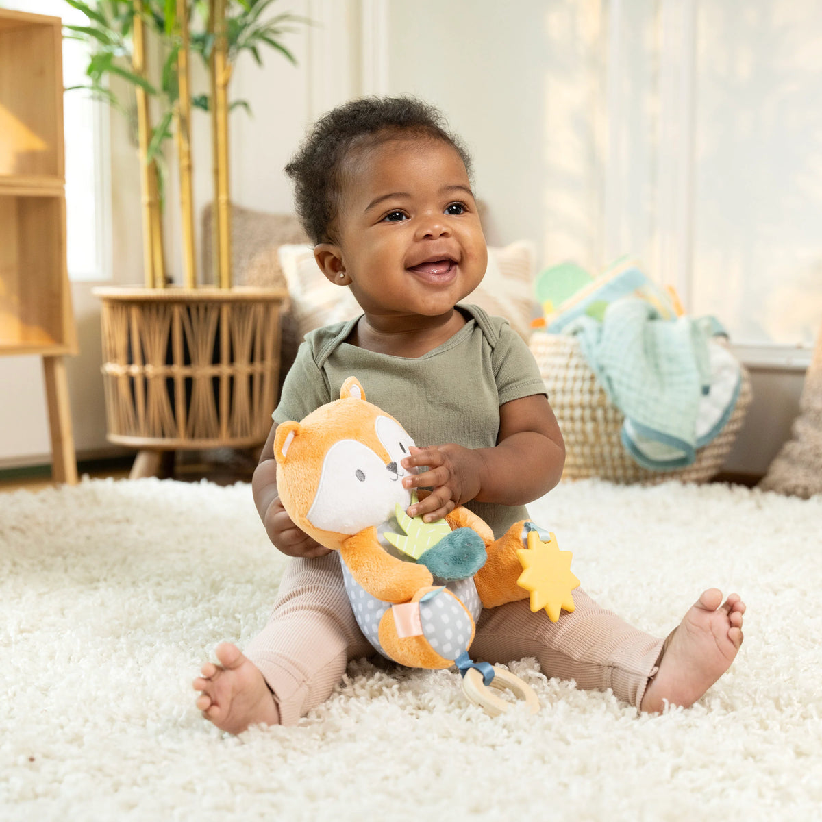 Ingenuity Calm Springs Plush Activity Pal (Kitt)