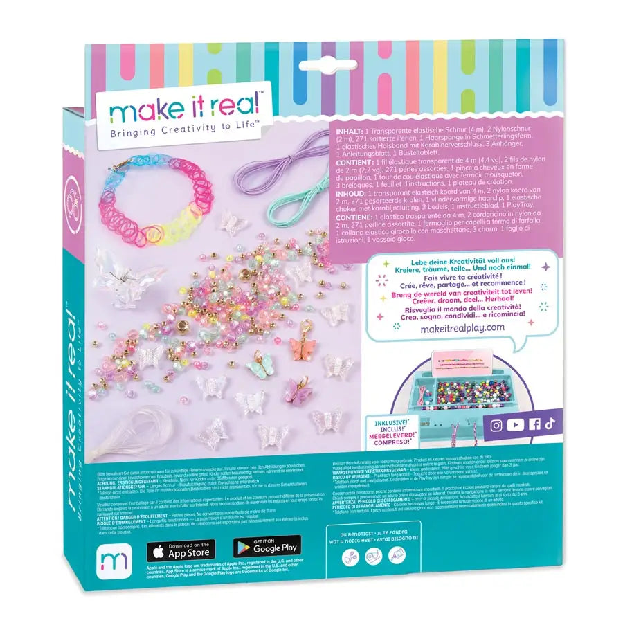 مجموعة مجوهرات الفراشة Make It Real مجموعة مجوهرات الفراشة Make It Real