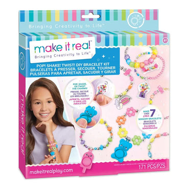 Make it Real Pop! Shake! Twist! DIY Bracelet Kit