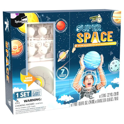 SpiceBox Science Lab Super Space Science Experiment Kit (7 Experiments)