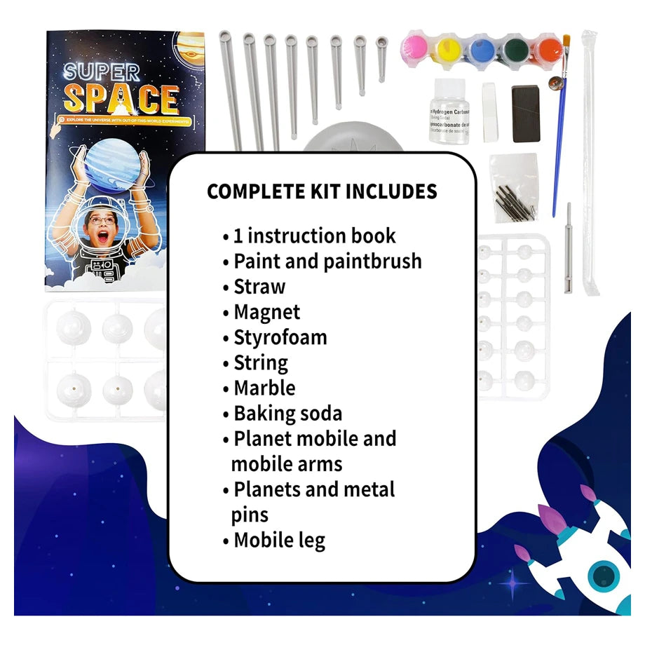 SpiceBox Science Lab Super Space Science Experiment Kit (7 Experiments)
