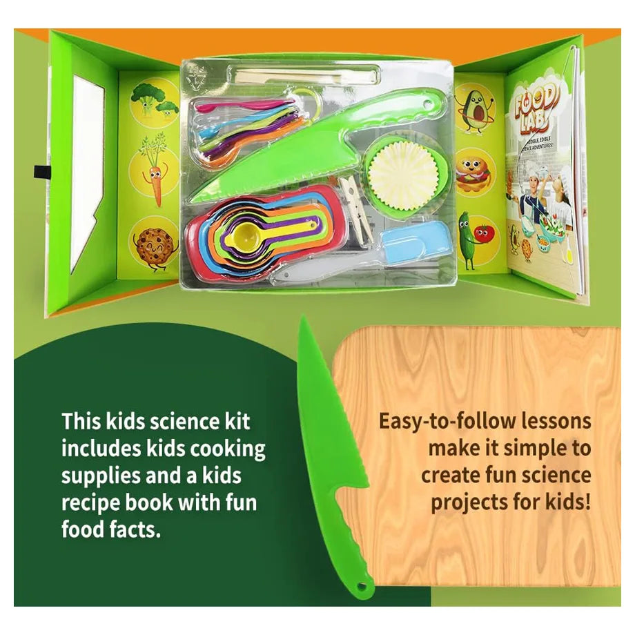 SpiceBox Science Lab Food Lab Activity Kit (17 Recipes)