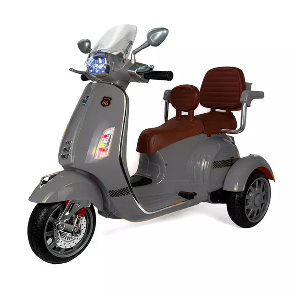 Vespa Ride On Scooty (Grey)
