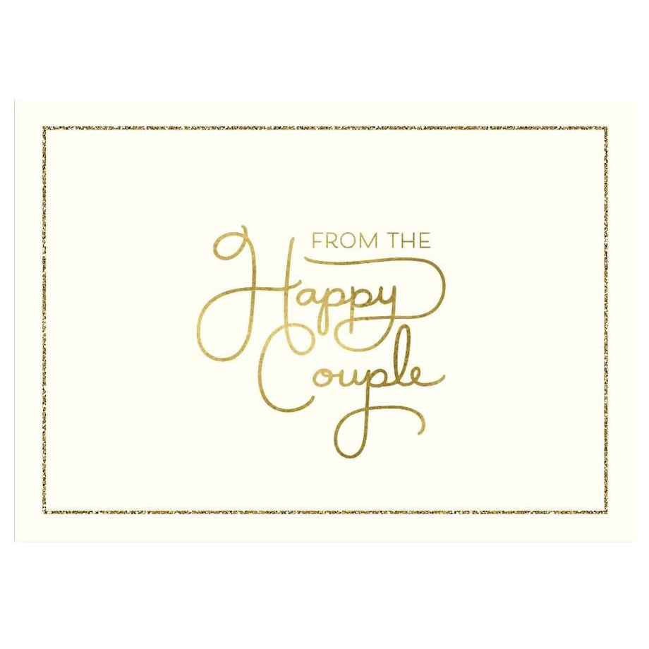 Hallmark Happy Couple Bulk Thank You Note Assortment (Pack of 50)