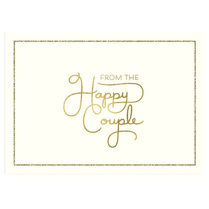 Hallmark Happy Couple Bulk Thank You Note Assortment (Pack of 50)