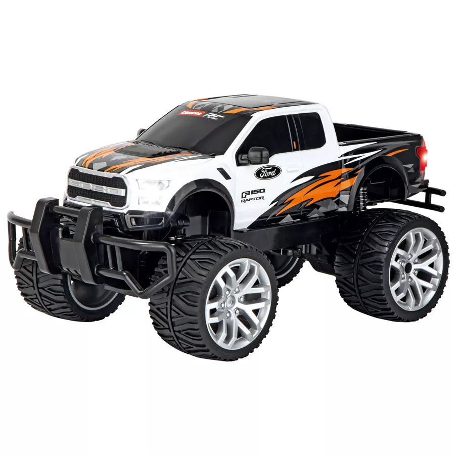 سيارة فورد F150 رابتور كاريرا RC بمقياس 1:14 (أبيض) سيارة فورد F150 رابتور كاريرا RC بمقياس 1:14 (أبيض)