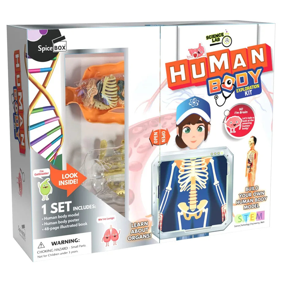 SpiceBox Science Lab Human Body Exploration Kit