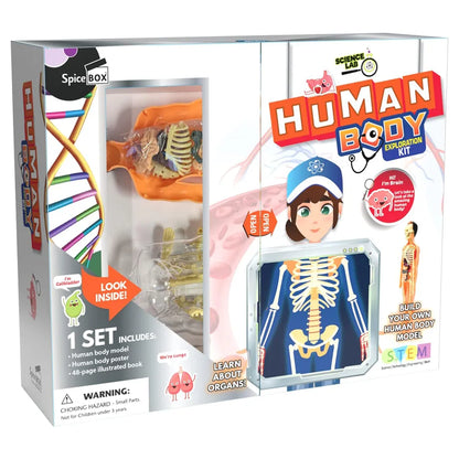SpiceBox Science Lab Human Body Exploration Kit