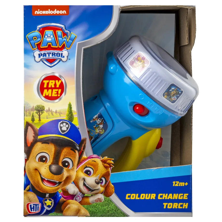 Hti Paw Patrol  Colour Change Light and Sound Torch