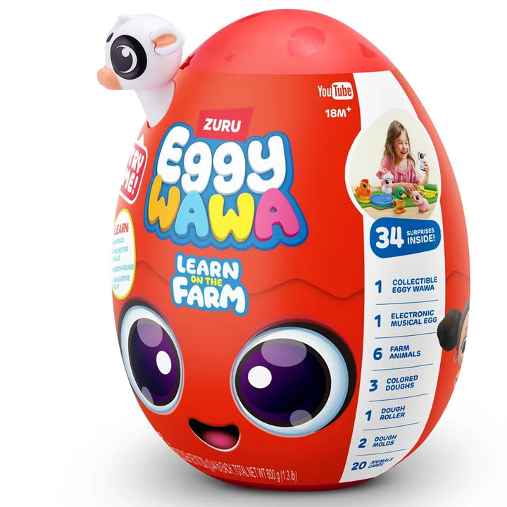 Zuru Eggy Wawa Surprise Eggywawa Series 1 - Farm Animals Surprise Egg Capsule