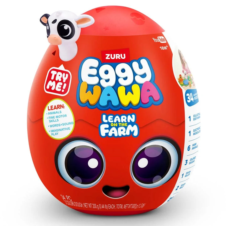 Zuru Eggy Wawa Surprise Eggywawa Series 1 - Farm Animals Surprise Egg Capsule