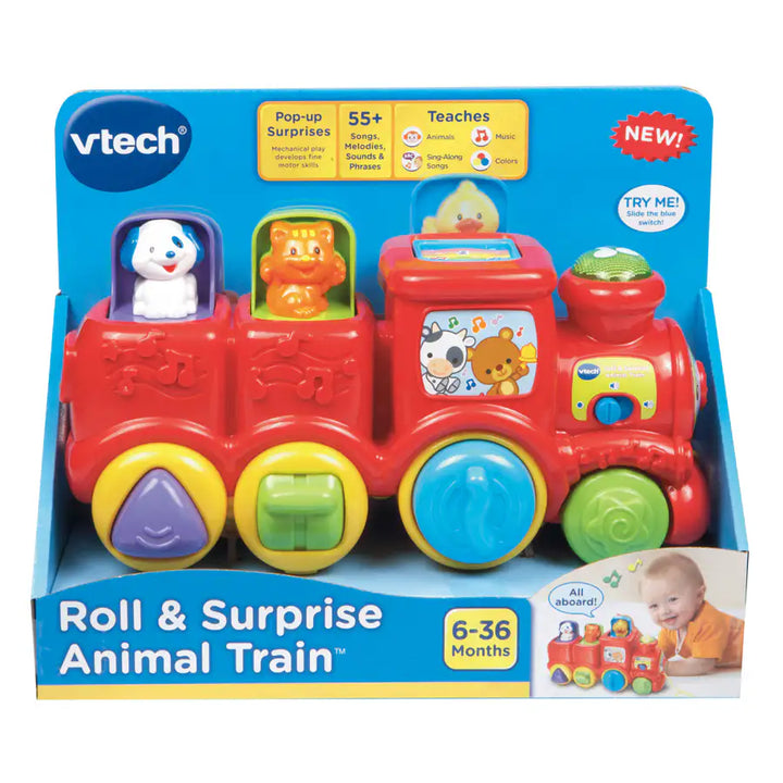 Vtech Roll & Surprise Animal Train