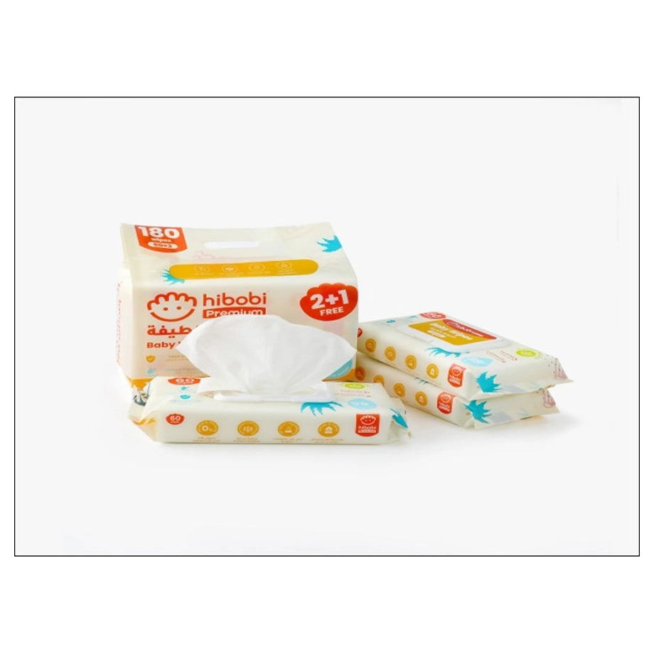 Hibobi Baby Wipes (3 Packs)