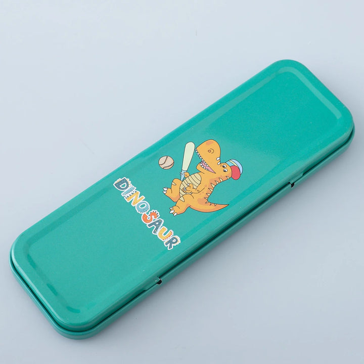 Fab N Funky Dinosaur Theme Stationery Set Pack of 13 (Sea Green)