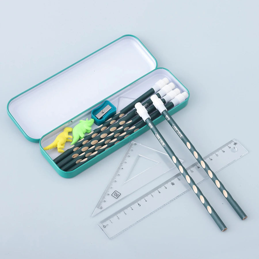 مجموعة أدوات مكتبية بتصميم ديناصور من فاب آند فانكي، عبوة من 13 قطعة (أخضر بحري) مجموعة أدوات مكتبية بتصميم ديناصور من فاب آند فانكي، عبوة من 13 قطعة (أخضر بحري)