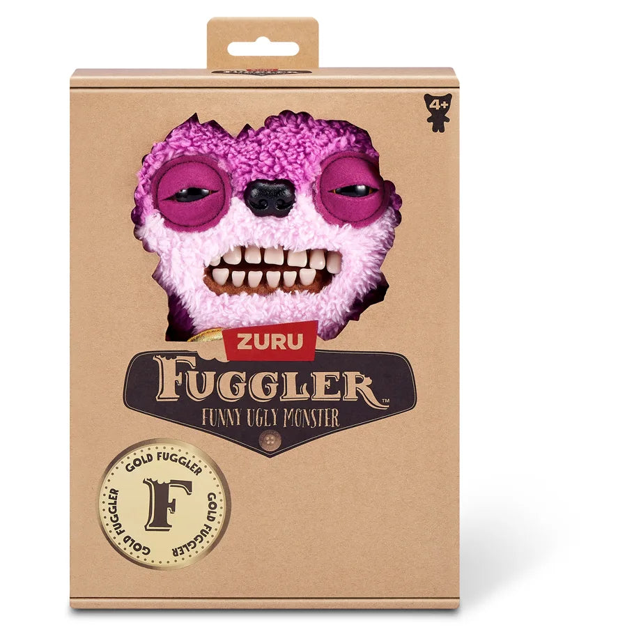 Zuru Fuggler Gold Fuggs Plush 9" (Teddy Bear)