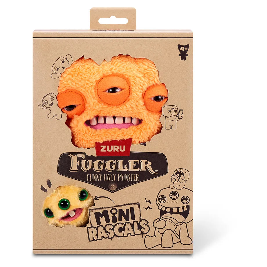 Zuru Fuggler Mini Rascals Series 1 Plush 9" (Annoyed Alien)