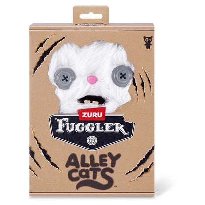Zuru Fuggler Alley Cats Plush 9" (Cheezee White)
